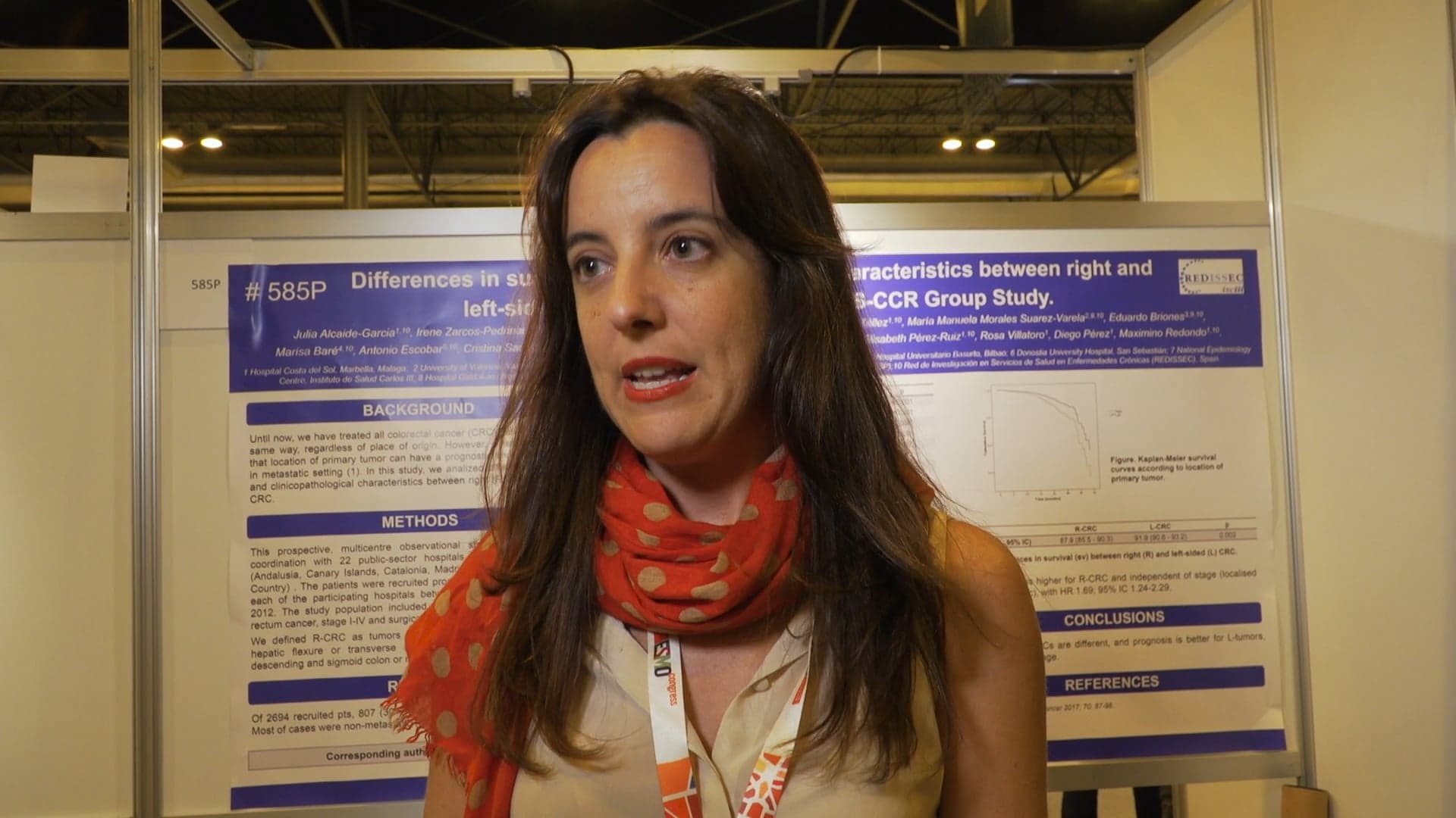 ESMO 2017 Poster 583P Julia Alcaide-Garcia