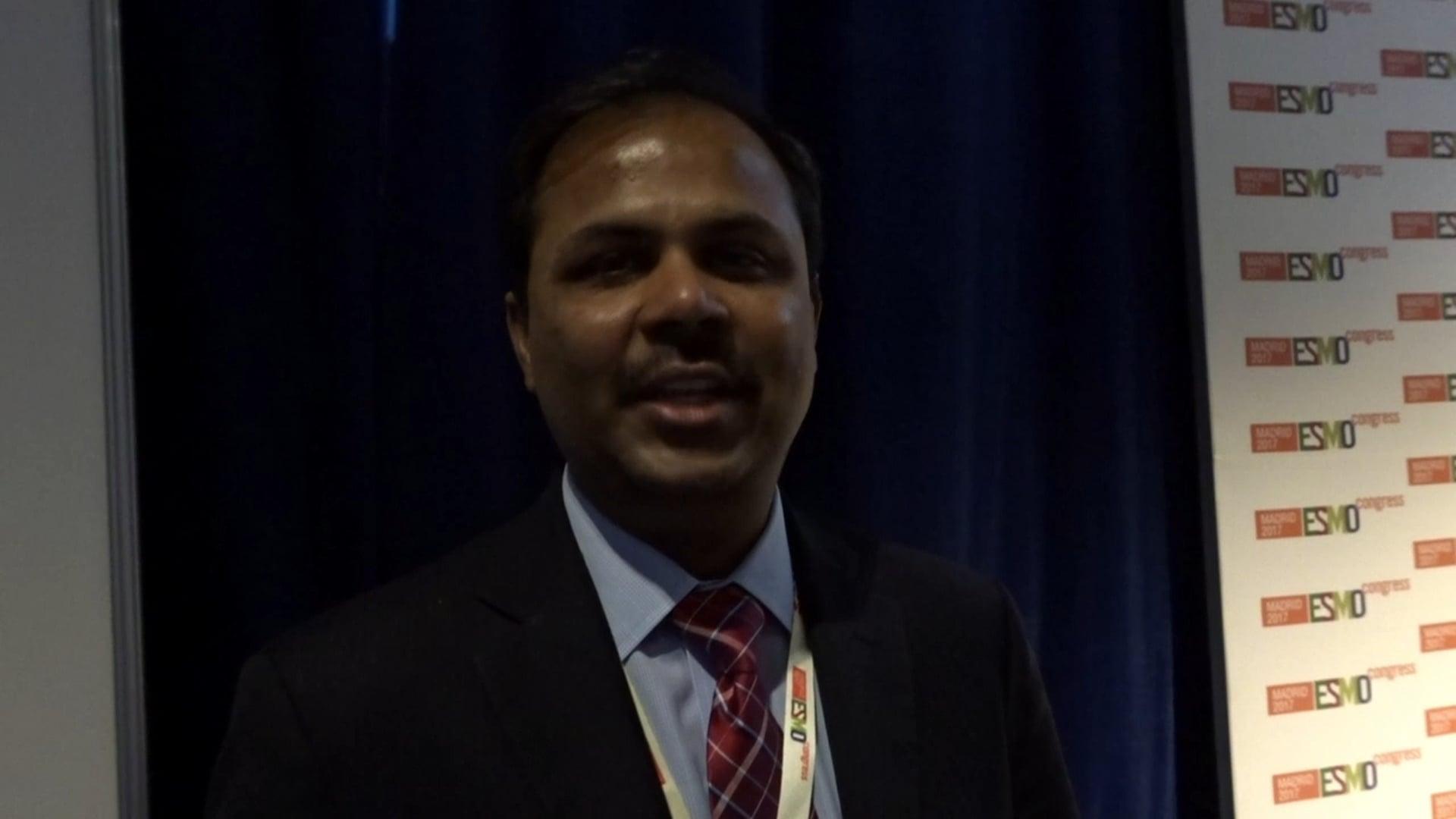 ESMO 2017 Dr. Suresh Ramalingam