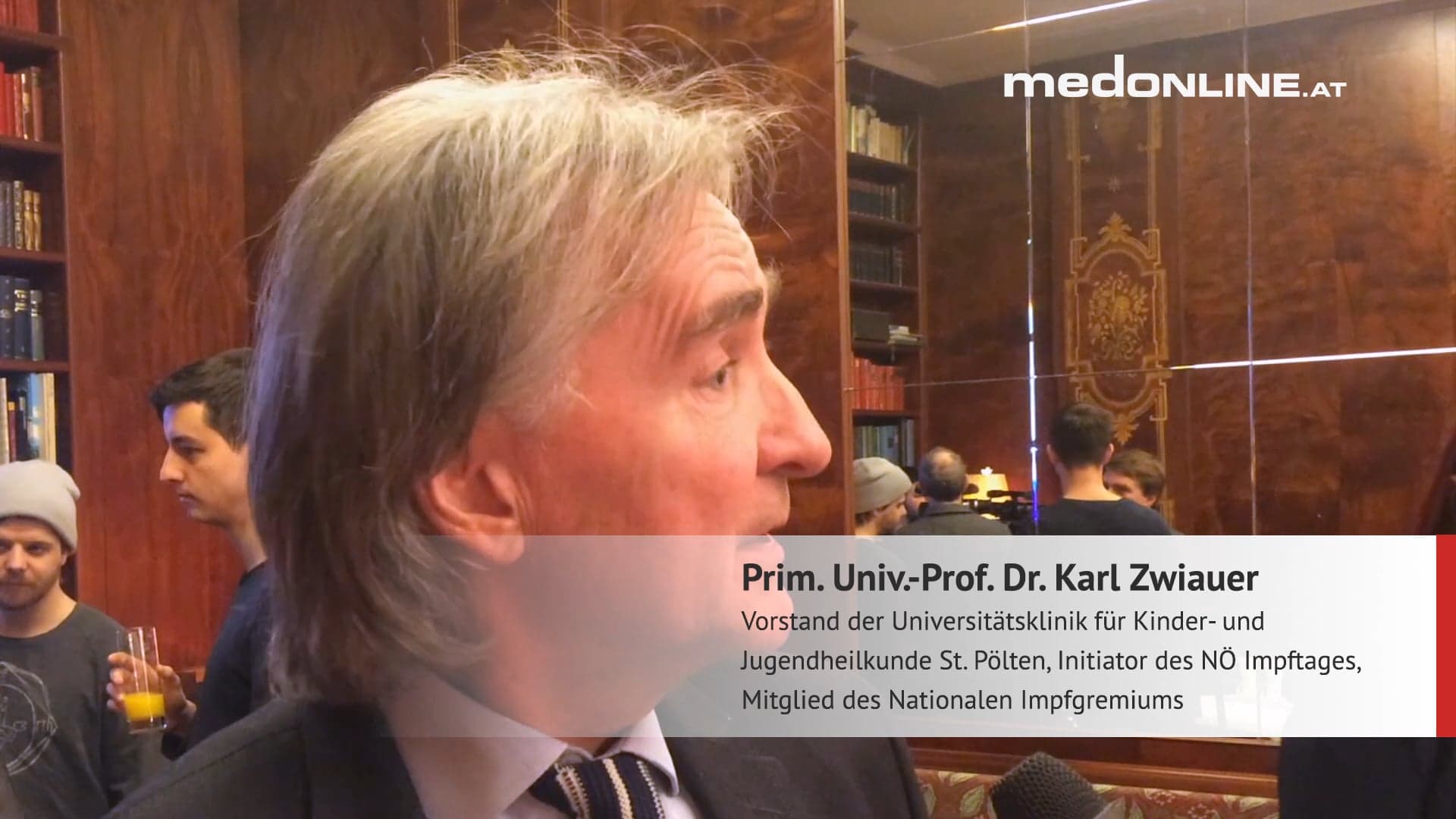 Prof. Dr. Zwiauer -PK Impfskeptiker