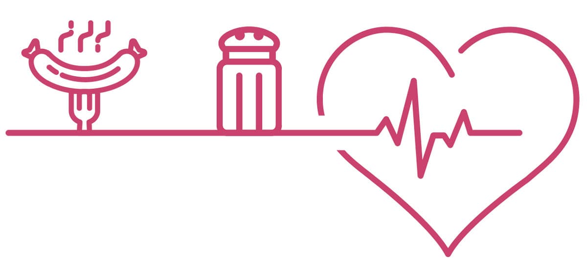 Illustration eines EKG