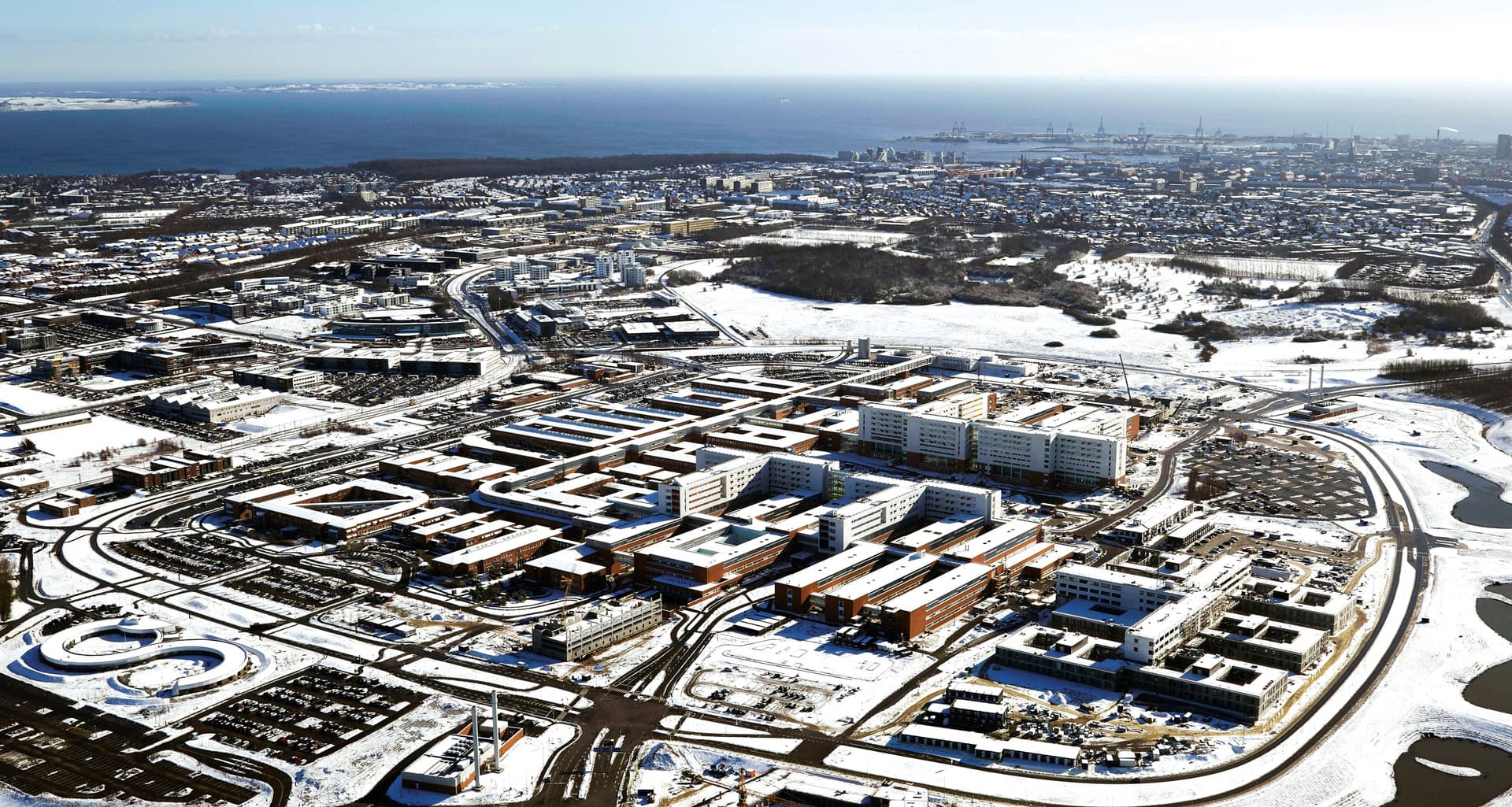 Das neue Uniklinikum Aarhus.