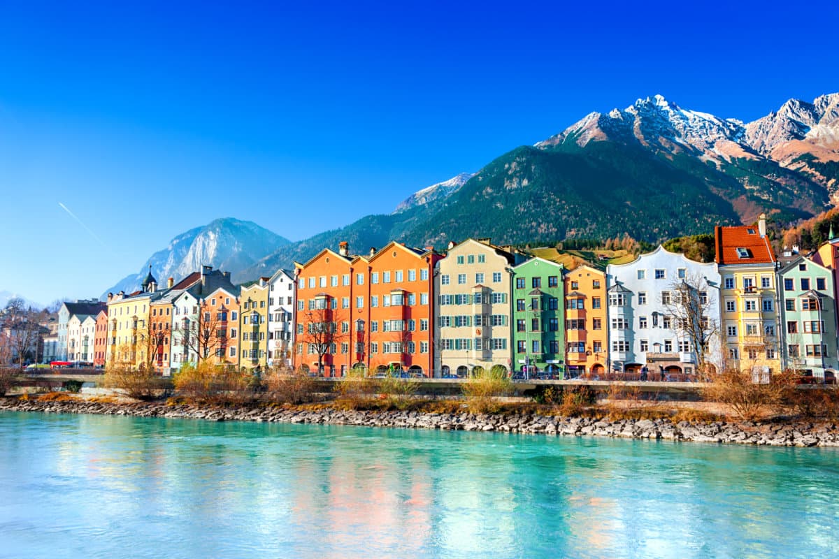 Innsbruck cityscape, Austria