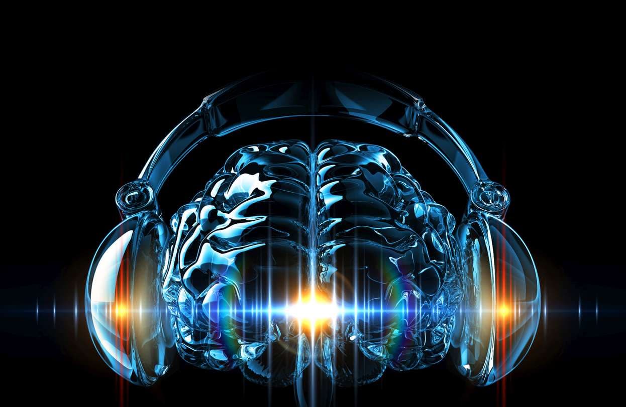 Musikkonzept. 3D-Rendering