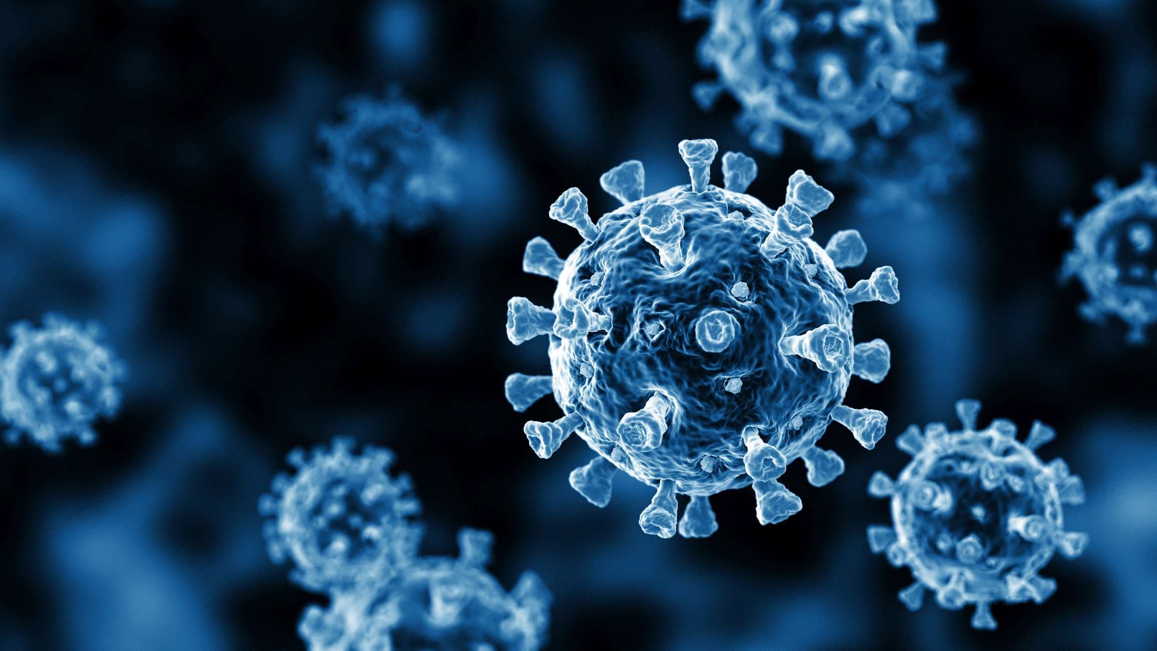 Coronavirus. COVID-19. 3D-Rendering