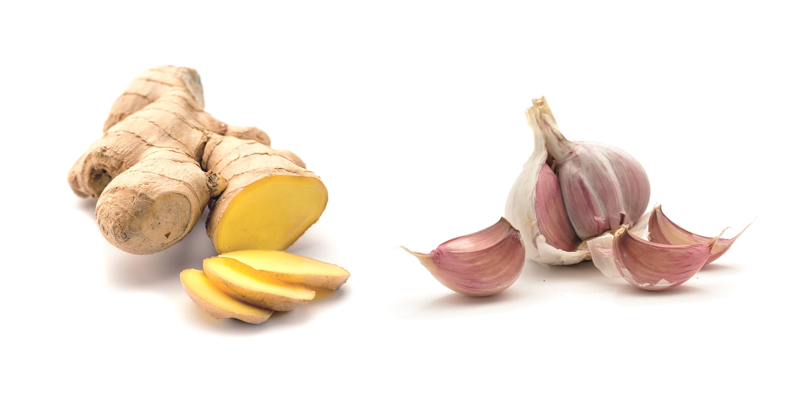 Foto Ingwer und Knoblauch