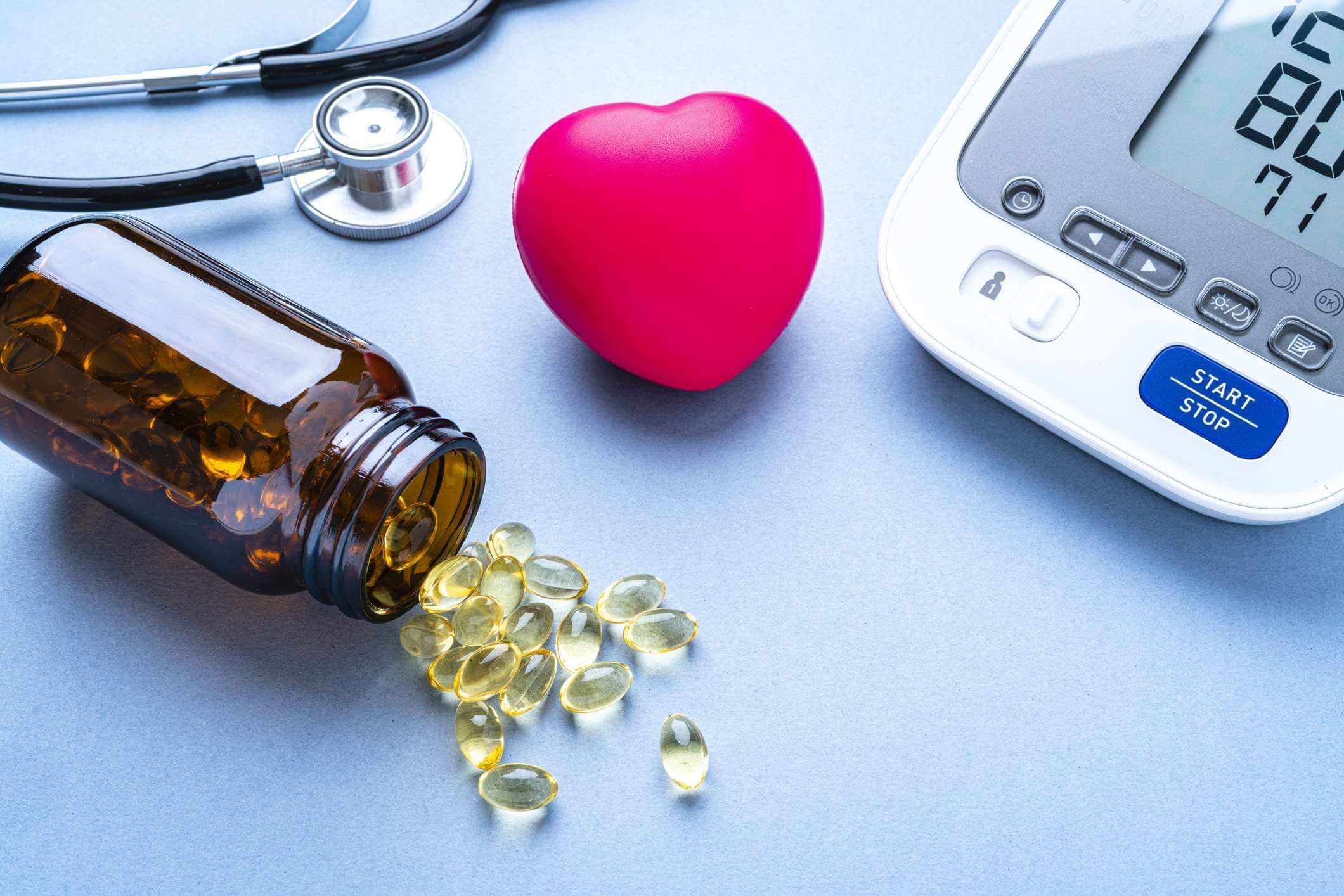 Omega-3-Fischölergänzung für die Herzpflege