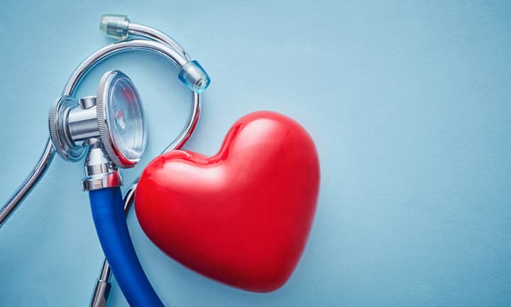 Heart and Stethoscope