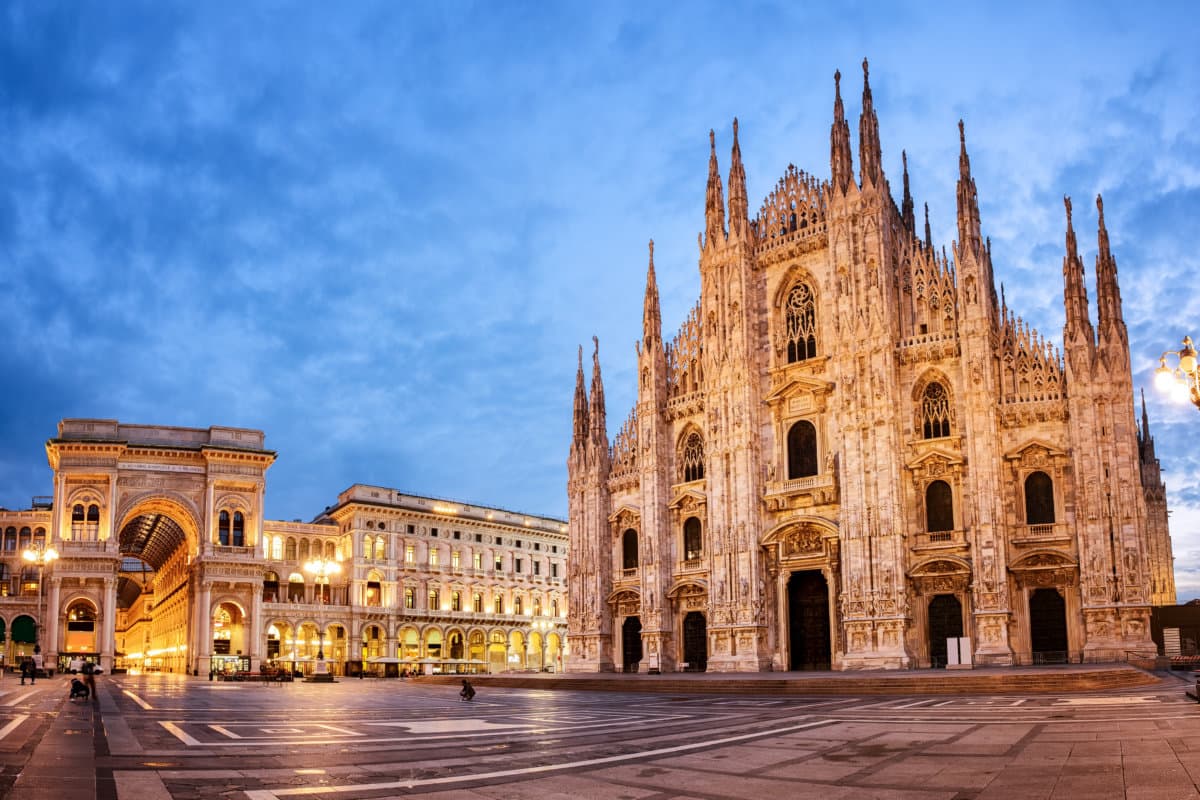 Milan Cathedral, Duomo di Milano, one of the largest churches in the world