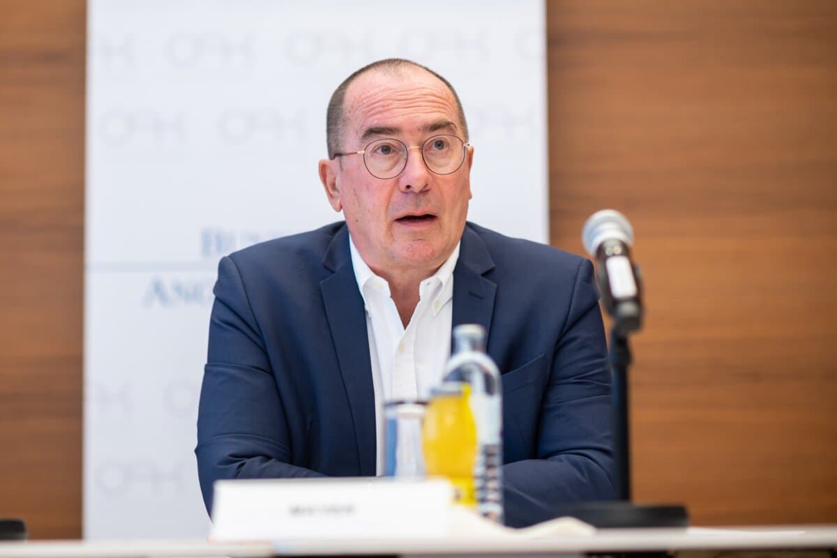 Harald Mayer, Vizepräsident der Österreichischen Ärztekammer und Bundeskurienobmann der angestellten Ärzte.
