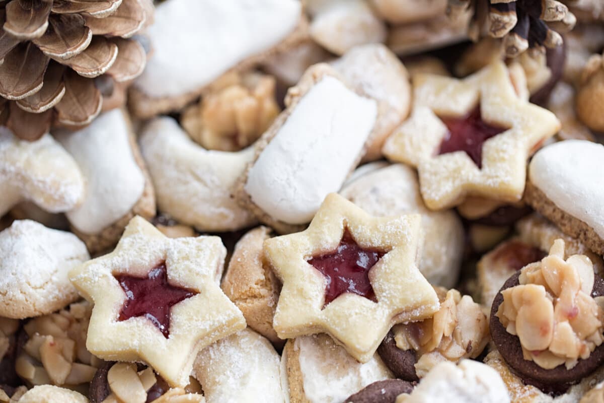 Weihnachtsplätzchen.