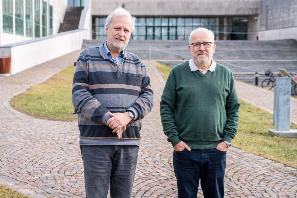 Ao. Univ-Prof. Dr. Hubert Kerschbaum und Mag. Dr. Nikolaus Bresgen von der Paris Lordon Universität Salzburg.