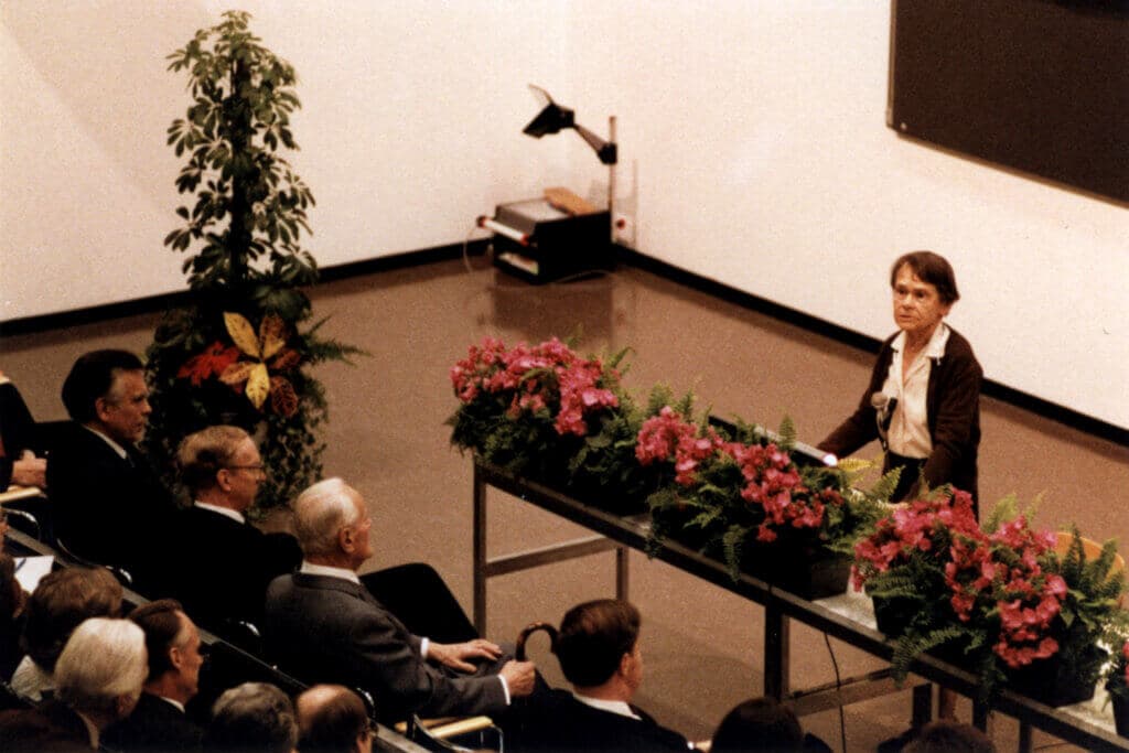 1983_12_8_McClintock_Nobel_Lecture_wikimedia