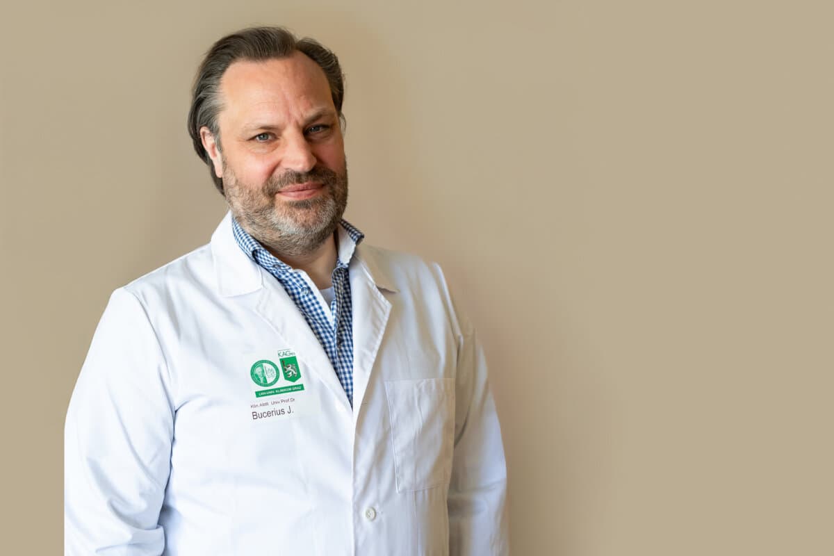 Über Univ.-Prof. Dr. med. Jan Bucerius