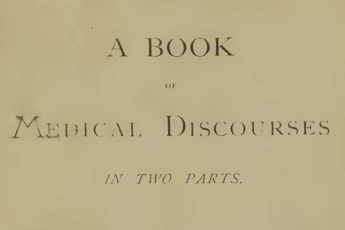 A Book of Medical Discourses