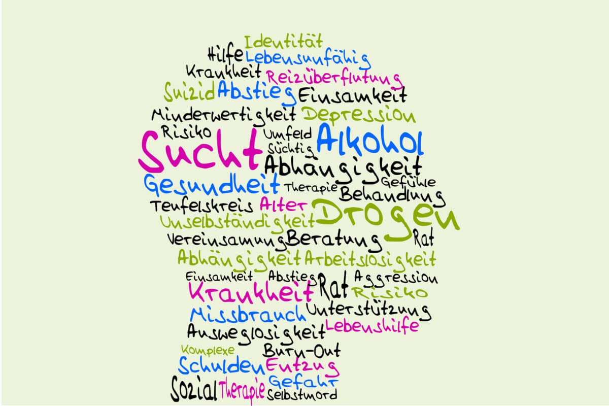 Illustration Suchtfolgen.