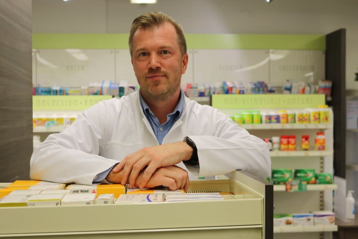 Führt eine Apotheke im Osten Finnlands: Vesa Karttunen