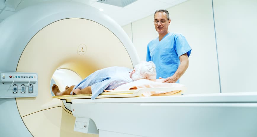 istockphoto: Doctor talking to a patient.