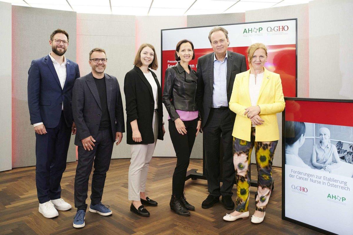 Pressekonferenz „Forderungen zur Etablierung der Cancer Nurse in Österreich“