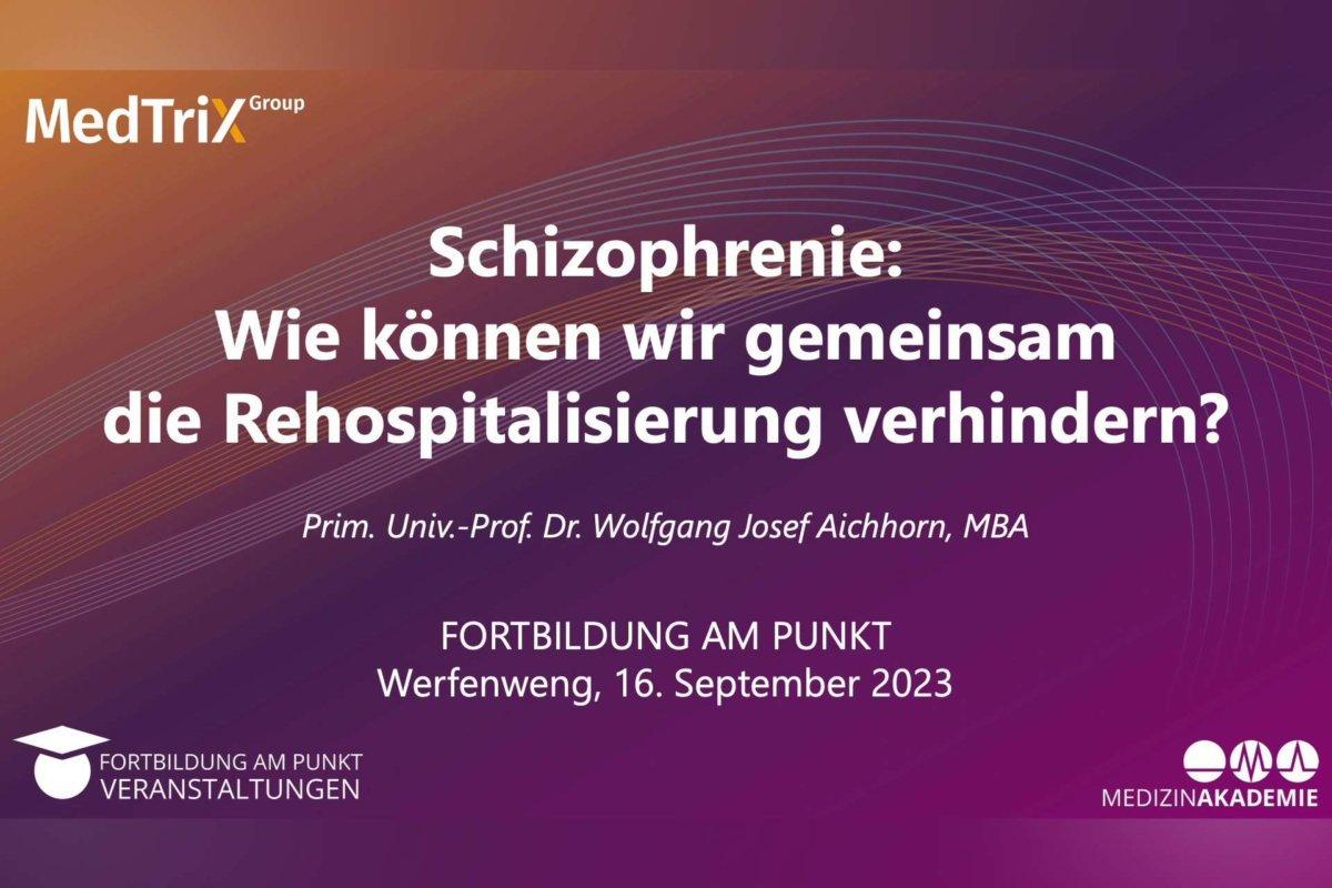 Schizophrenie: Rehospitalisierungen verhindern