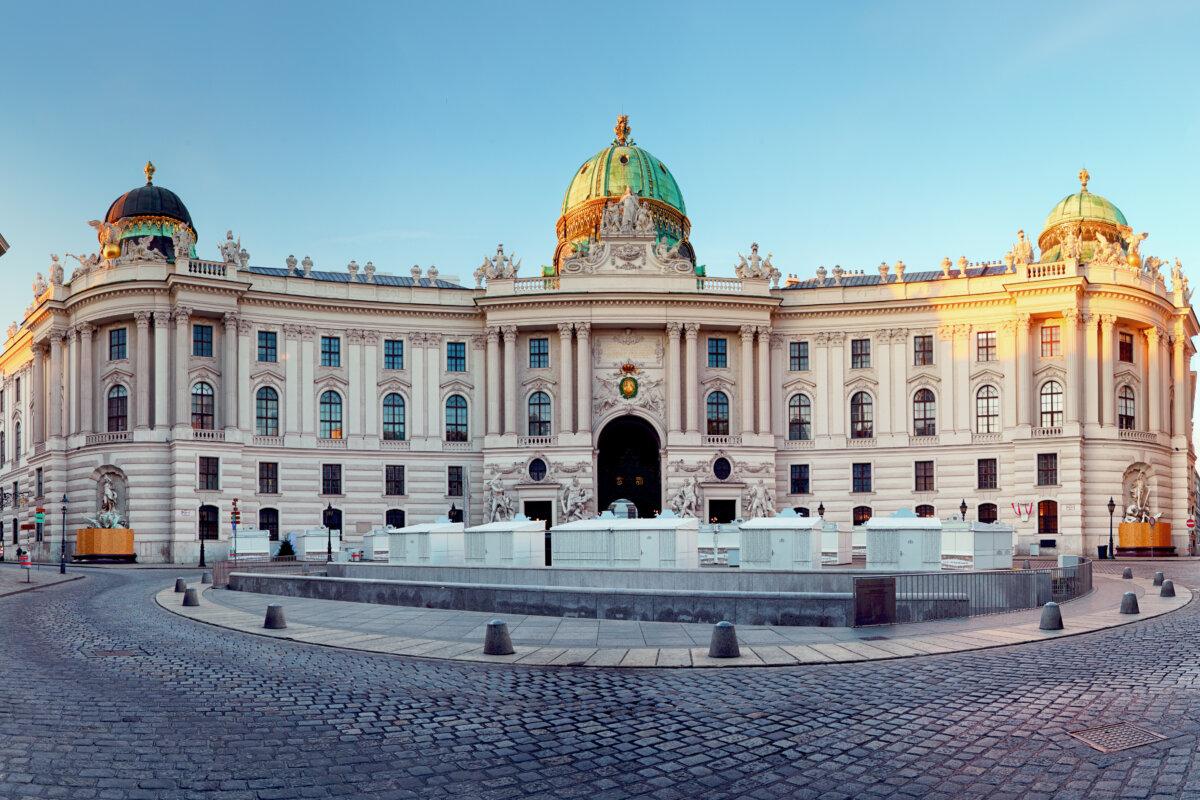 Wiener Hofburg am Tag, Österreich