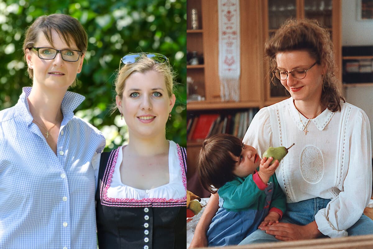 Damals und heute: Anna Jodlbauer und ihre Mutter Elisabeth Jodlbauer-Riegler.