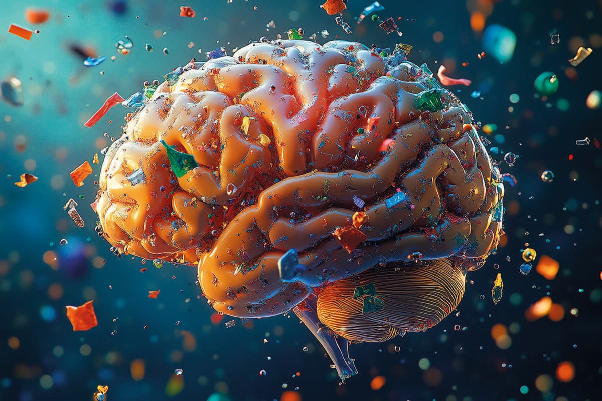 Illustration Gehirn.