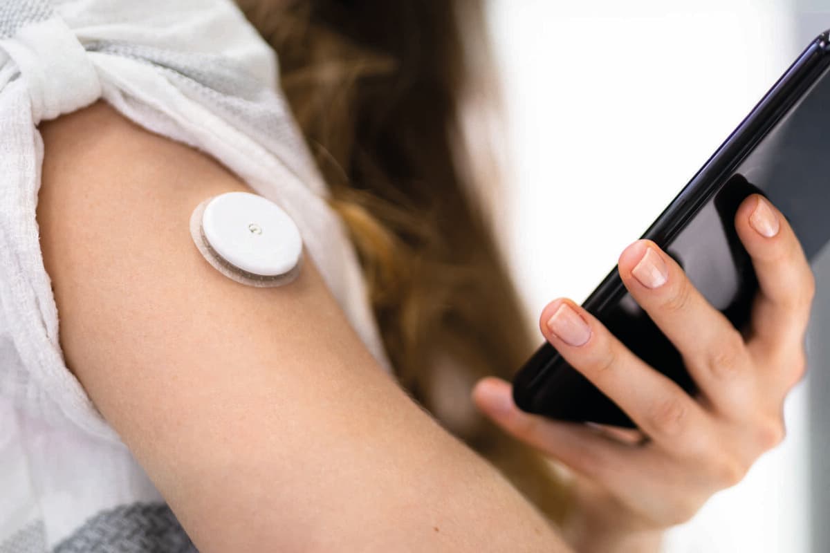 Gesundheits-App zur Überwachung des Blutzuckerspiegels