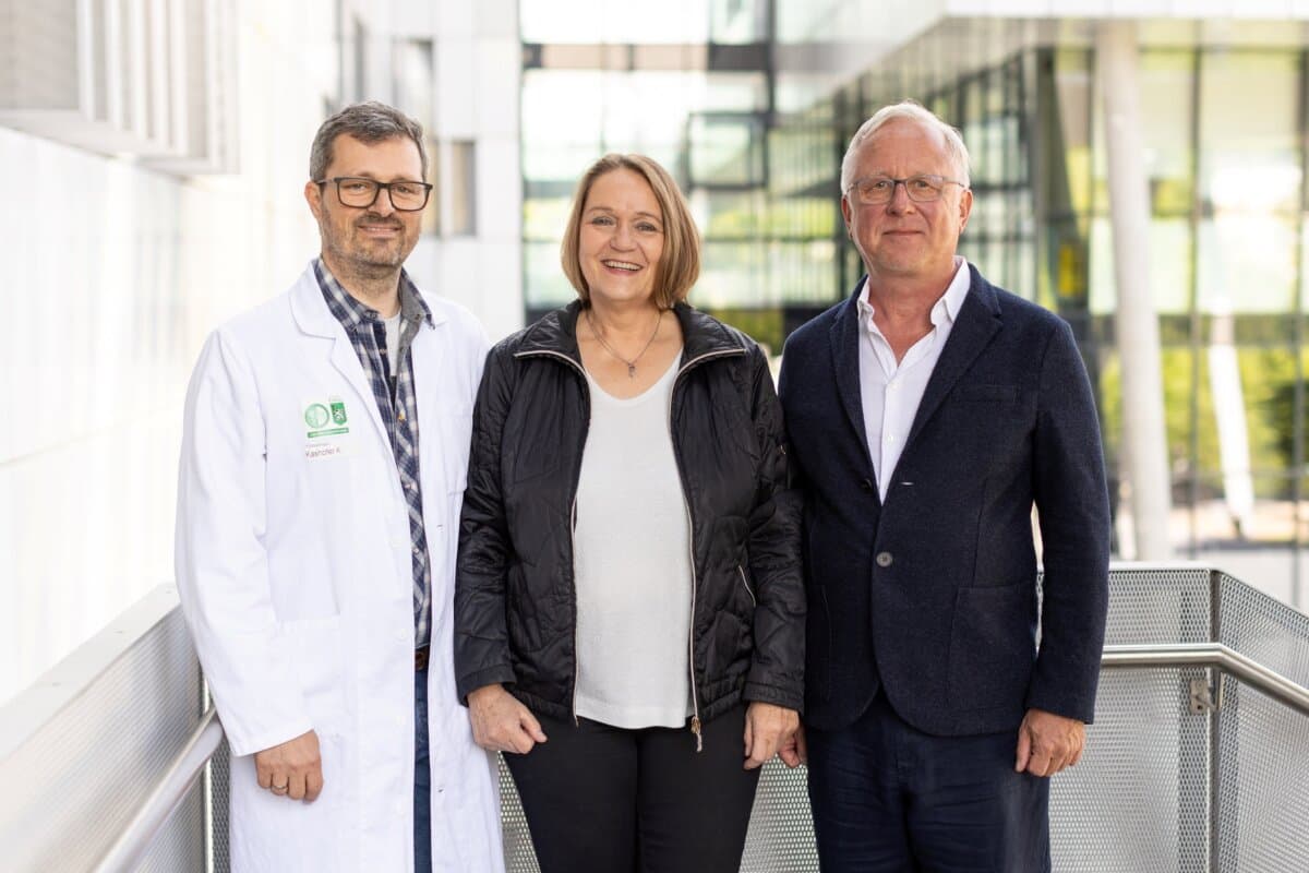 Olaf Reich, Sigrid Regauer und Karl Kashofer von der MEdizinischen Universität Graz.