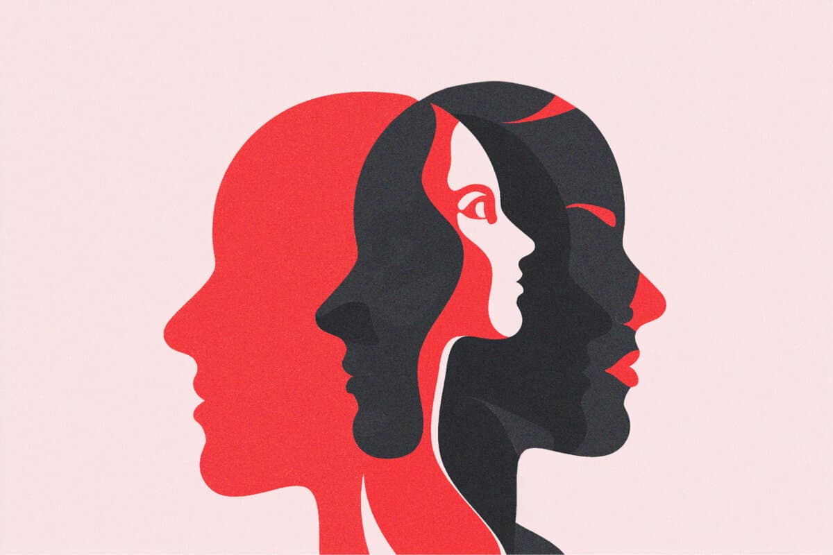 Illustration Gemütszustände.
