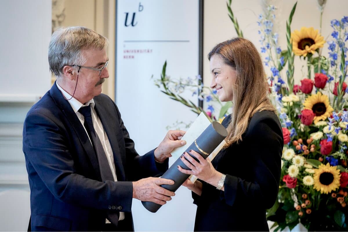 Preisverleihung Anna Obenauf